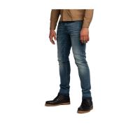 Blå Slim-Fit Denim Jeans PTR205406-RBI