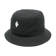 Hvid Kors Street Style Bucket Hat