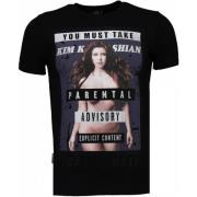 Kim Kardashian Rhinestone - Herre T-shirt - 4779Z