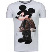 Bad Mouse Rygende Rhinestone - Herre T-Shirt - 5090W