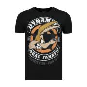 Dynamite Coyote - Herretrykt T-shirt - 6320Z