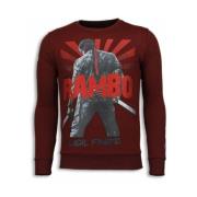Rambo Rhinestone Sweater - Herretrøje - 5910A
