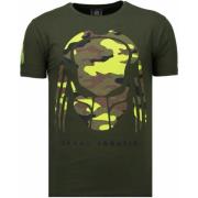 Predator Rhinestone - Herre T-shirt - 5757G
