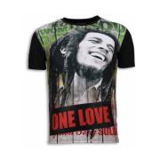 Bob Marley One Love - Herre T-Shirt - 6165