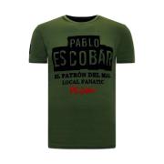 Pablo Escobar T Shirt Herre