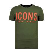 T Shirt ICONS Print - Bestil Tøj med Print - 6361G