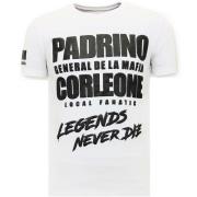 Eksklusiv T-shirt Mænd - Padrino Corleone