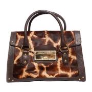 Handbag giraffe print