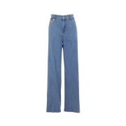 Retro Flare High-Waisted Jeans
