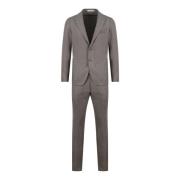 Melange Uld Dragt - Slim Fit Blazer