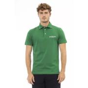Grøn Trend Polo Shirt i Bomuld