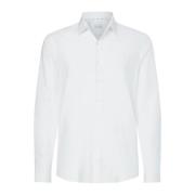 Moderne Hvid Bomuldsskjorte