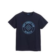 Sunset Club Print T-Shirt