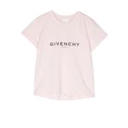 Luksus Pink Bomuld Jersey Pige T-Shirt