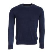 Blå Bomuld Sweater - MARCIANO GUESS