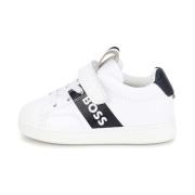 Ecopelle Diagonal Logo Sneakers