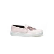 Faded Pink Tiger Slip-On Skate Sko