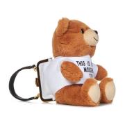 Beige Teddy Bear Design Taske