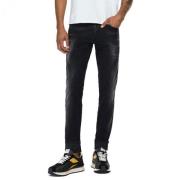 Hyperflex Re-Used White Shades Slim-Fit Jeans