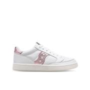 Hvide Pink Jazz Court Sneakers