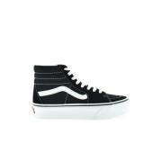 Sort lærred og ruskind SK8-HI 2.0 Sneaker