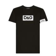 Sorte T-shirts og Polos fra Dolce Gabbana