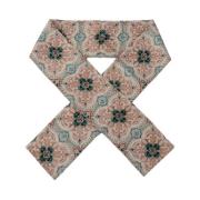 Multifarvet Silketørklæde med Majolica Mønster