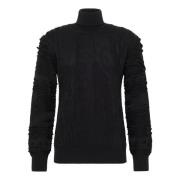 Daniel Ensfarvet Turtleneck Sweater