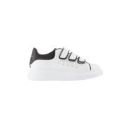 Hvide Læder Platform Sneakers