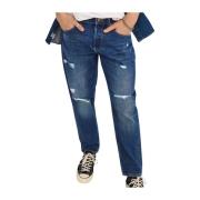 Stilfulde Straight Jeans Opgradering Moderne