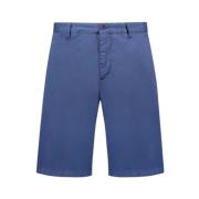 Blå Bermuda Shorts Opgrader Moderne Mand