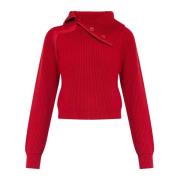 ‘Vega’ ribstrikket sweater