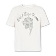 Wild Boys Reversed Print T-Shirt