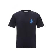 Marineblå JW Anker Logo T-Shirt