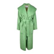Grøn Frakke til Kvinder