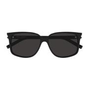 Luksuriøse sorte solbriller til kvinder