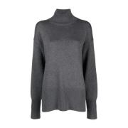 Grå Merinouldssweater
