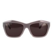 Firkantede solbriller med ikonisk CUT-design