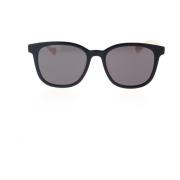 Minimalistiske firkantede solbriller med kønsneutral stil