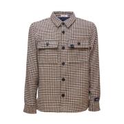 Tartan Overshirt med Brystlomme