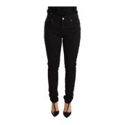 Sort Skinny Slim Denim Stretch Jeans