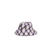 Quiltet Nylon Cloche Hat