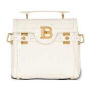 B-Buzz 23 monogrammønstret lædertaske