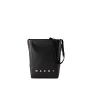 Herre Crossbody Taske - Syntetisk - Sort