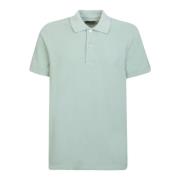 Mintgrøn Polo Shirt - Herre T-shirt i bomuld