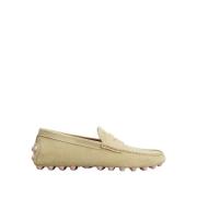 Bubble Gommino Ruskind Loafers - Beige Pink