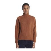 Turtleneck Shetland Sweater