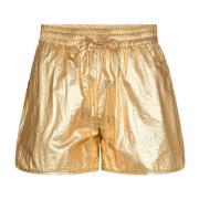 Metallic Guld Shorts