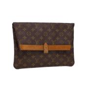 Pre-owned Canvas louis-vuitton-tasker