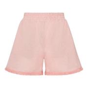 Flared Linned Shorts